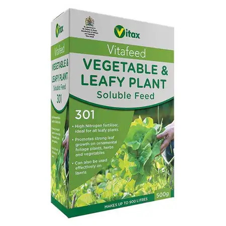 VITAX -  Vegetable & Leafy Plant Feed (Vitafeed 301)
