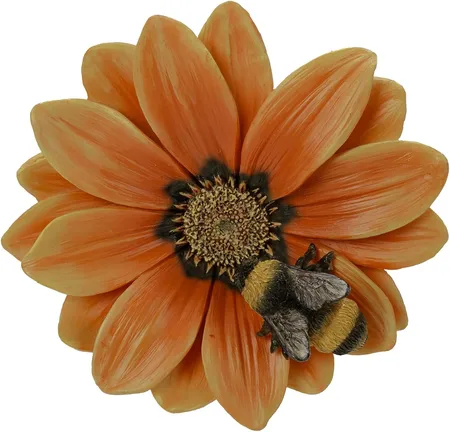 Vivid Arts Hanging Orange African Daisy/Bee F - image 1
