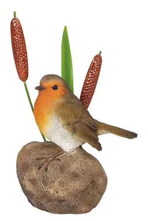 Vivid Arts Robin on Stone/Bulrush BG-RB04-F