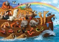 Voyage of the Ark 350 Piece Family Jigsaw Puzzle - image 3