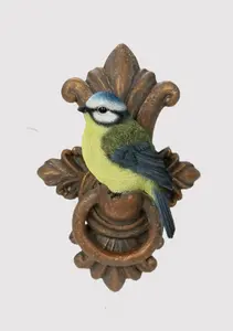 Wall Hang Blue Tit on Door Knocker F - image 1