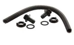 Water Butt Connector Pipe - Black