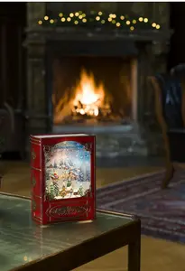 B/O WL, Red Book with Santa, timer 5H 3xAA &USB - image 2