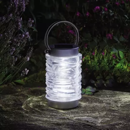 Super Bright Stakes & Lanterns Wave Lantern - Stainless Steel 10L - image 1