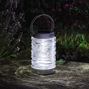 Super Bright Stakes & Lanterns Wave Lantern - Stainless Steel 10L - image 1