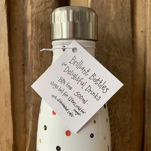 Wb07 Crazy Dog Lady Stainless Steel Water Bottle - image 2