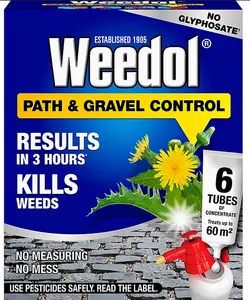 Weedol Path & Gravel Concentrate 6 Tubes