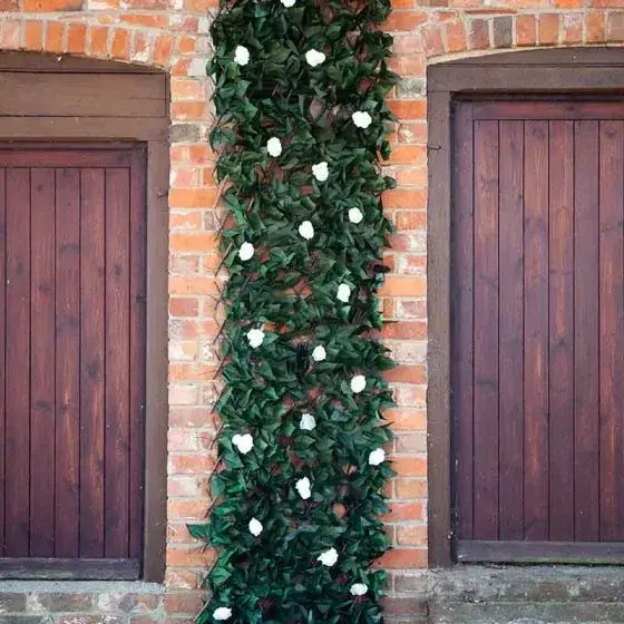 White Bloom Trellis 180 x 90 cm at Pennells