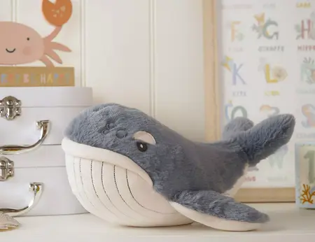 Wilfred The Plush Dark Blue Whale 28 cm - image 2