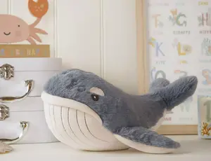 Wilfred The Plush Dark Blue Whale 28 cm - image 2
