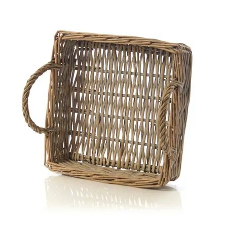 Willow Square Tray With Handles - image 2