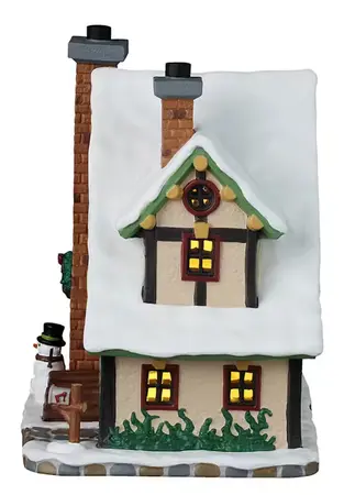 WINTER HOLIDAY LODGE, INCL. ADAPTOR 44338, 100 mA (WHITE) - image 3
