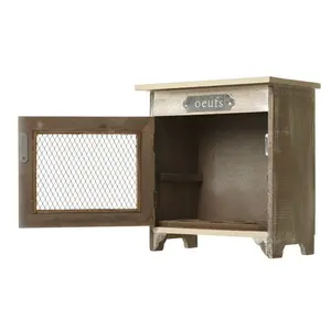 Wooden Egg Cupboard With Mesh Door - image 3