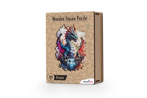 Wooden Puzzle - Dragon (NEW) - image 1