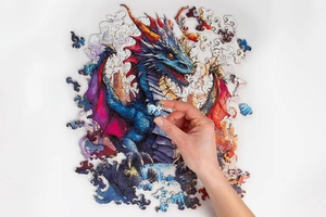 Wooden Puzzle - Dragon (NEW) - image 3