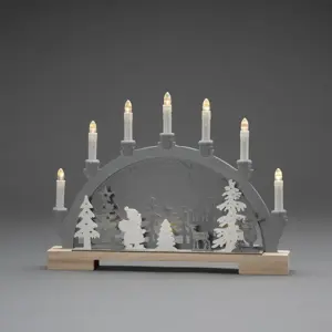 Wooden silhouette, 7 candl.10 - image 3