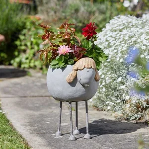 Woodstone Sheep Planter - image 2