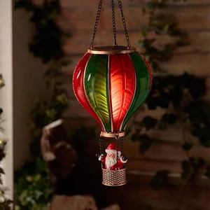 XL Santa Flaming Balloon Light
