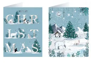 XTOMBCC4A403-Tom Smith Cards Luxury Boxed Artic Animals - image 1