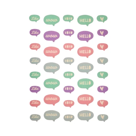 Yes Studio 72pc Hydrocolloid Blemish Dots Speech Bubbles - T - image 2