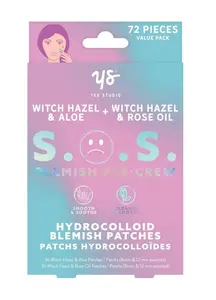 Yes Studio 72pc Hydrocolloid Blemish Dots - Tea Tree & Witch