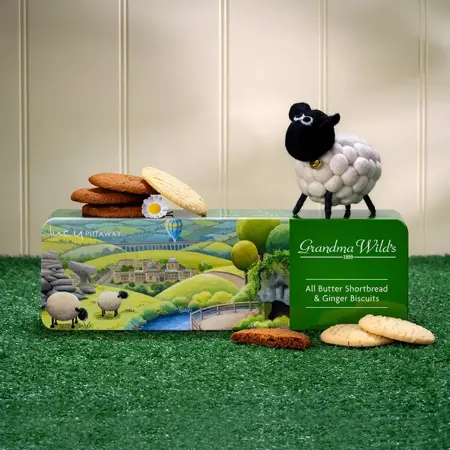 Yorkshire Life Tin with Shortbread & Ginger Bisc - image 1