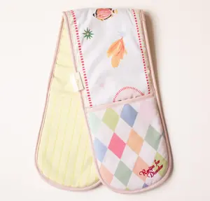 Yvonne Ellen Double Oven Glove Harlequin