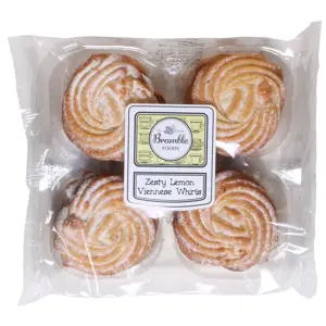 Zesty Lemon Viennese Whirls 4pk